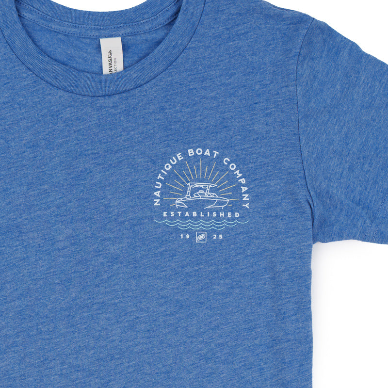 Youth Aura SS Tee - Blue