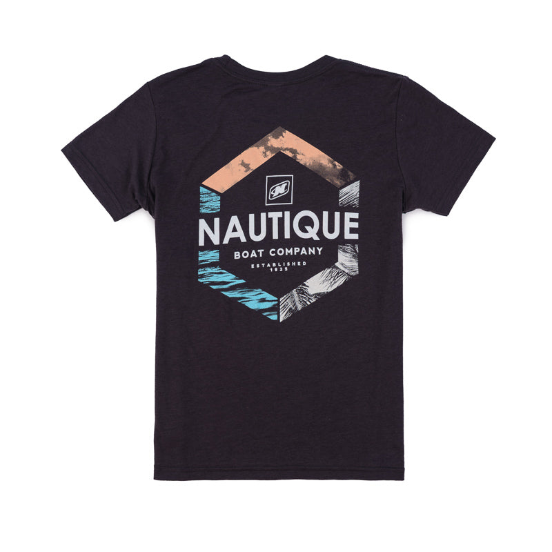 Youth Serenity SS Tee - Dark Grey