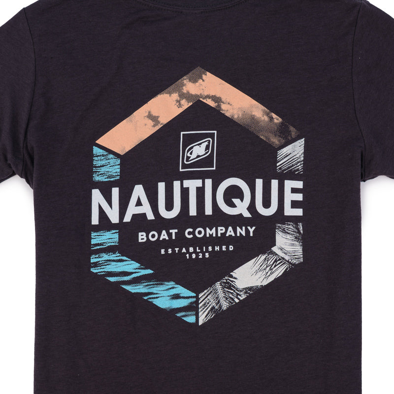 Youth Serenity SS Tee - Dark Grey