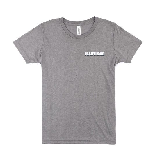 Youth Vintage Ski Tique Tee - Athletic Grey