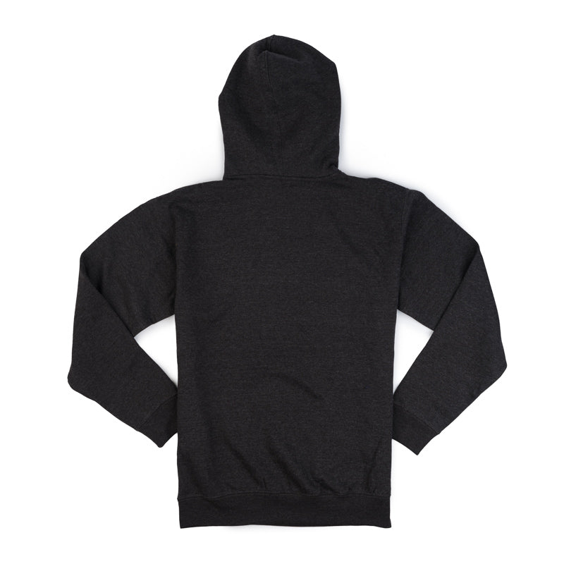 100th Anniversary Hooded Sweatshirt w/Patch Logo - Charcoal Heather
