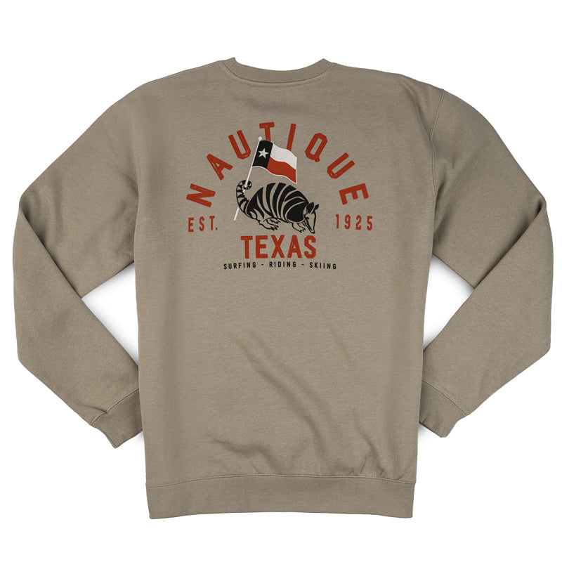 Texas Crew Sweatshirt - Cement - CLEARANCE