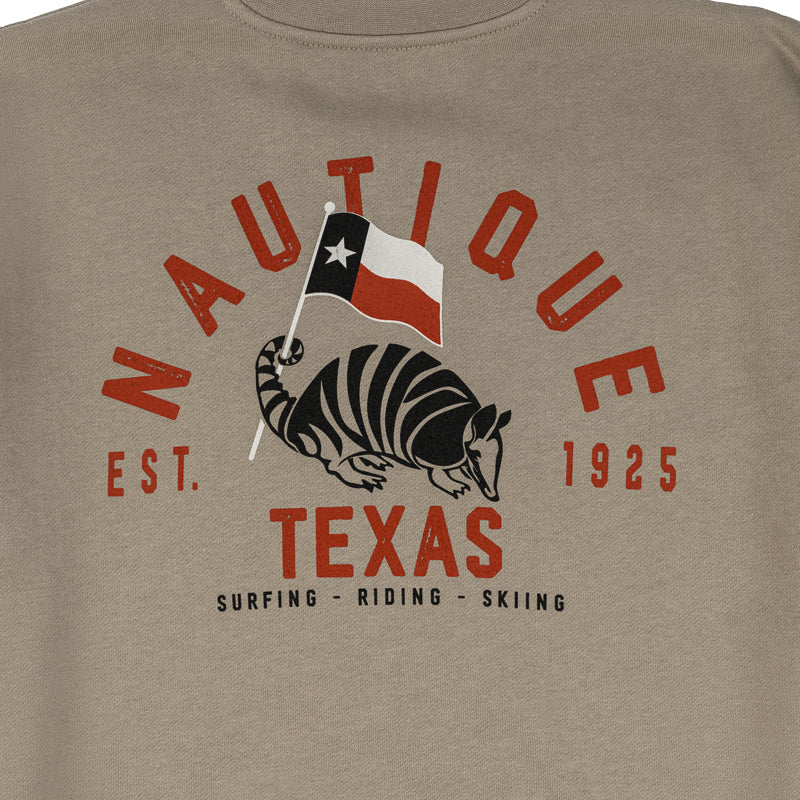 Texas Crew Sweatshirt - Cement - CLEARANCE
