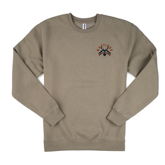 Utah Crew Sweatshirt - Cement - CLEARANCE