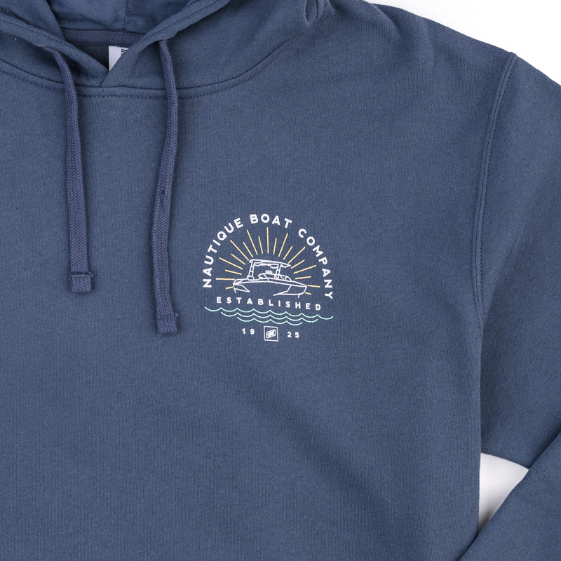 Aura Hooded Sweatshirt - Storm Blue