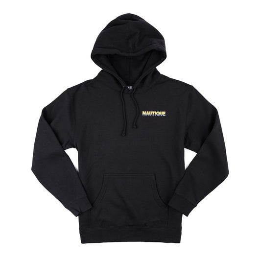 Vintage Ski Tique Hooded Sweatshirt - Asphalt