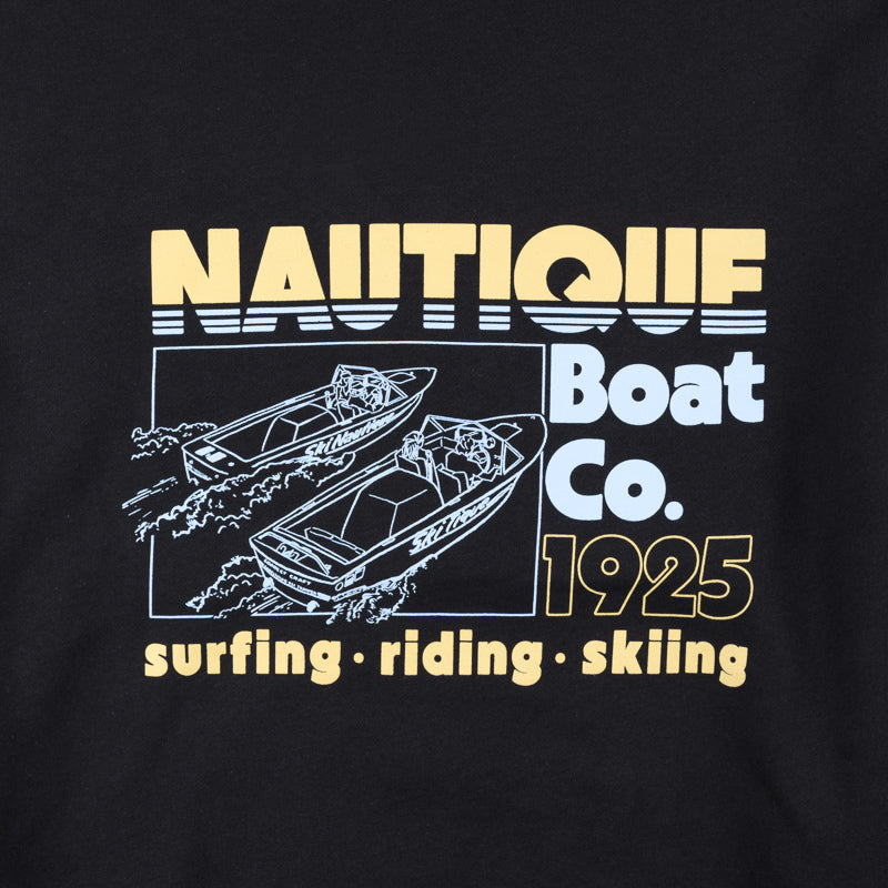 Vintage Ski Tique Hooded Sweatshirt - Asphalt