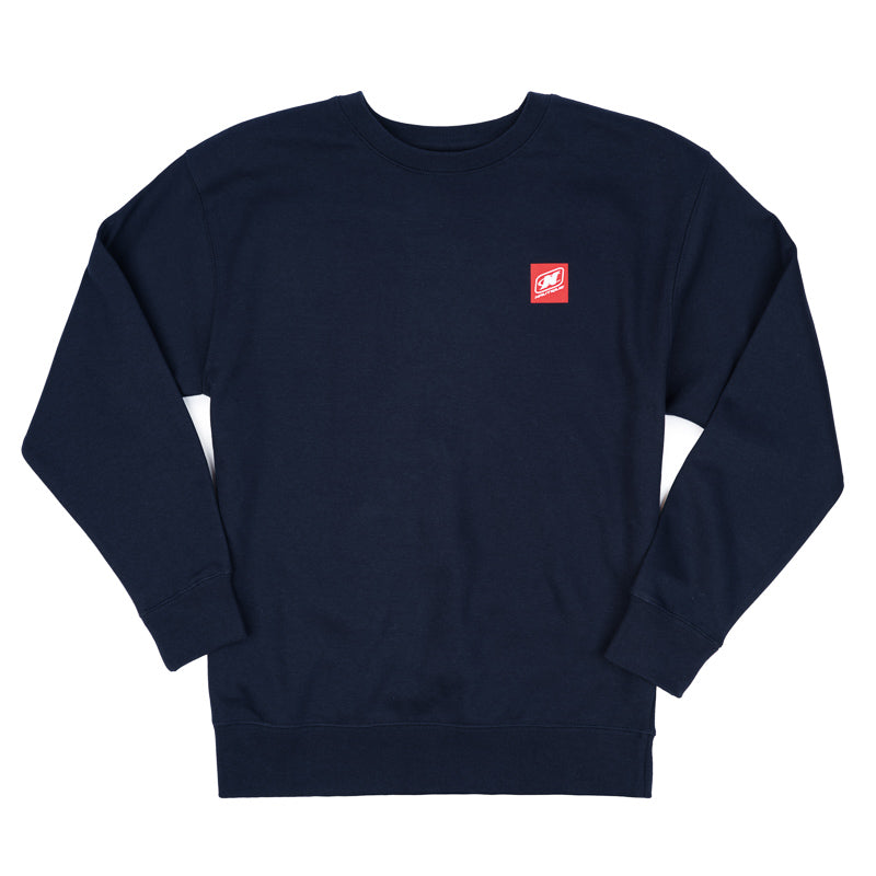 Flag Crewneck Sweatshirt - Navy