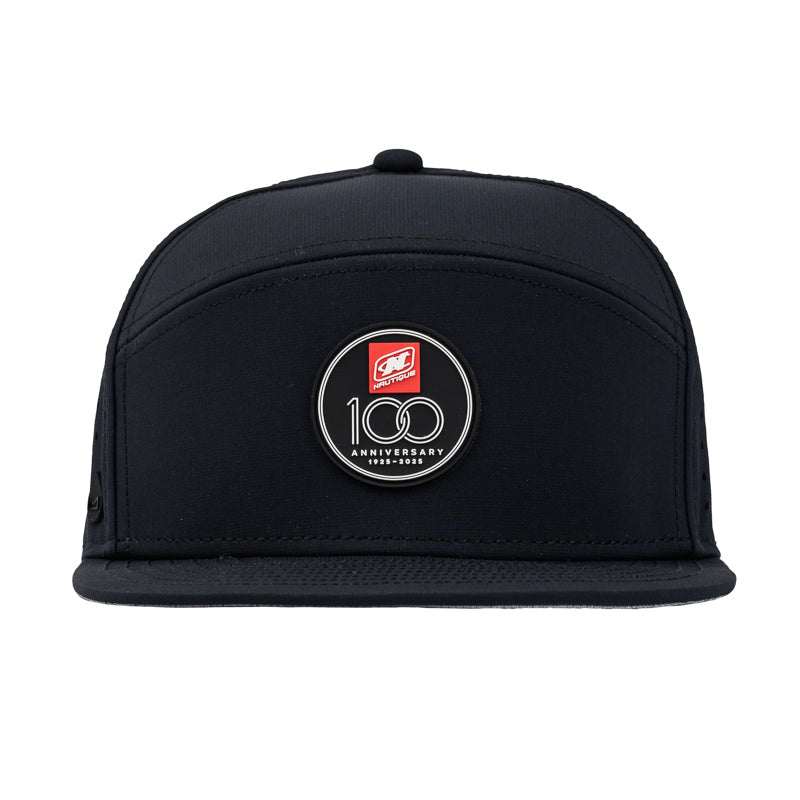100th Anniversary Melin Trenches Cap - Black - White Outline