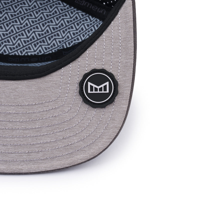 Melin Trenches Cap - Heather Charcoal / Black (Black Patch)