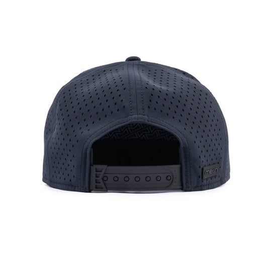 Melin Trenches Cap - Black (Red Patch)