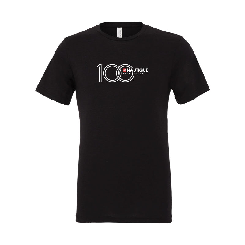 100th Anniversary Center Chest Logo Tee - Black - CLEARANCE