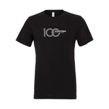 100th Anniversary Center Chest Logo Tee - Black - CLEARANCE