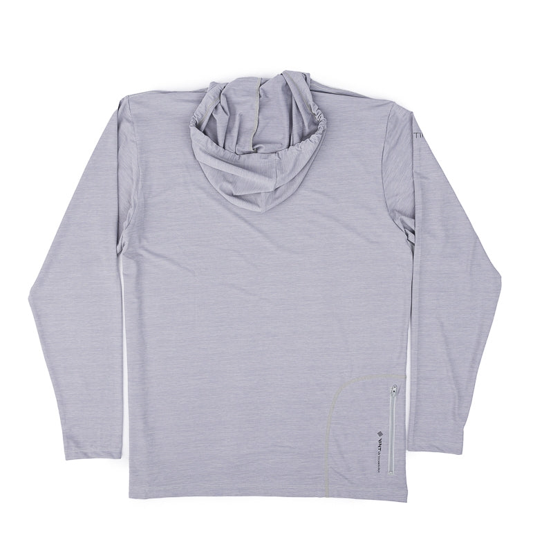 Anetik Tech LS Hoodie Tee - Alloy Heather