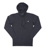 Anetik Tech LS Hoodie Tee - Charcoal Heather