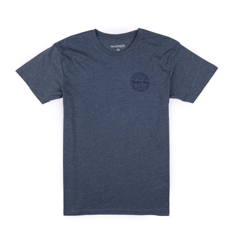 Trade Circle SS Tee - Shale Blue Heather
