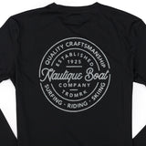 Trade Circle LS UPF Tee - Black