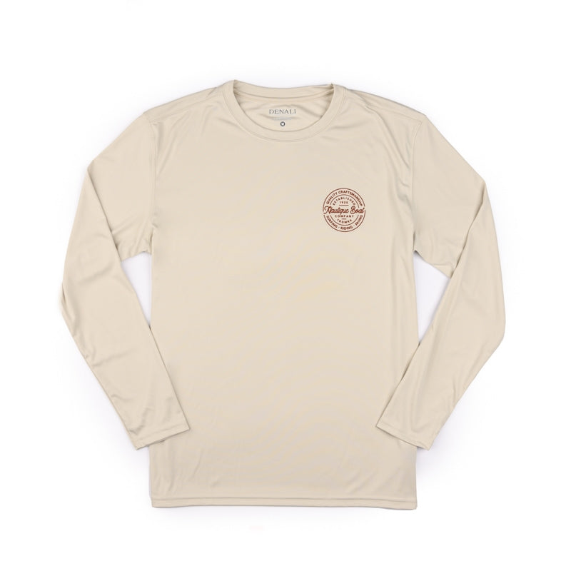 Trade Circle LS UPF Tee - Bermuda Tan