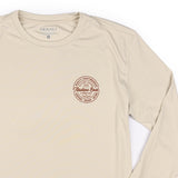 Trade Circle LS UPF Tee - Bermuda Tan - CLEARANCE