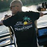 Neon Lights SS Pocket Tee - Black