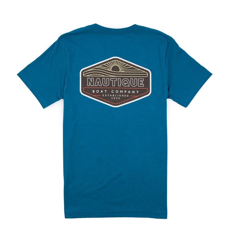 Factory Sunrise SS Tee - Deep Teal