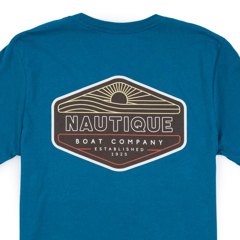 Factory Sunrise SS Tee - Deep Teal