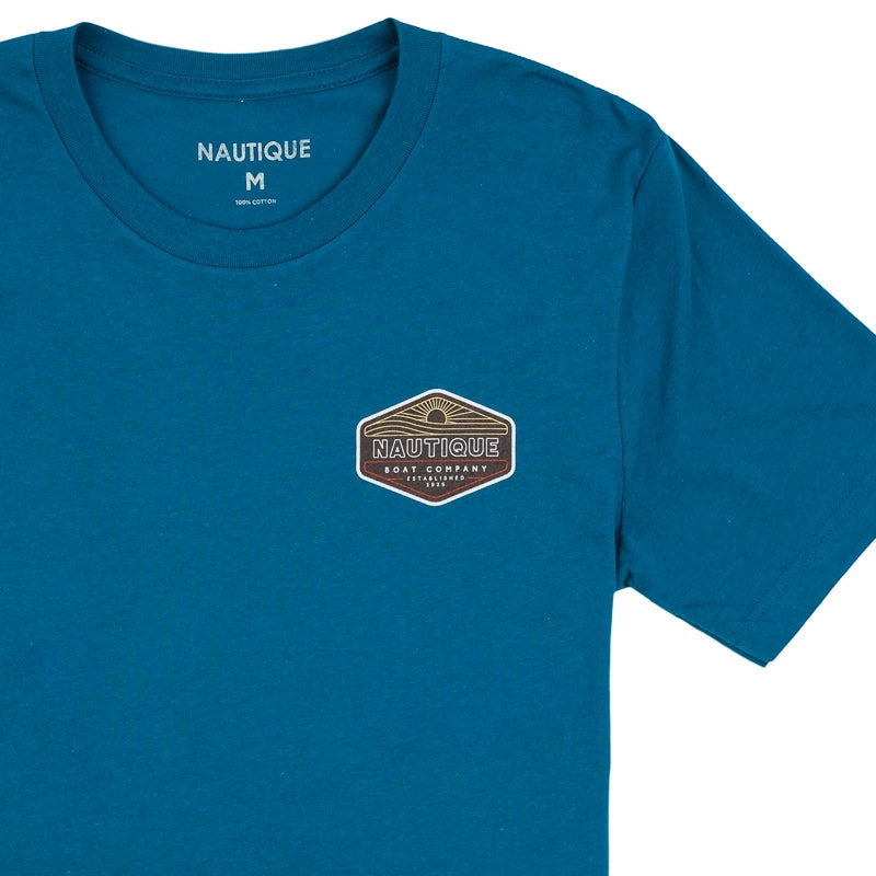 Factory Sunrise SS Tee - Deep Teal