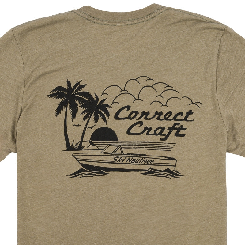 Classic CC SS Triblend Tee - Olive