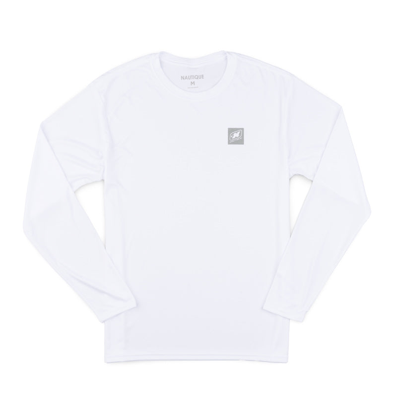 Dry Zone LS Performance Tee - White