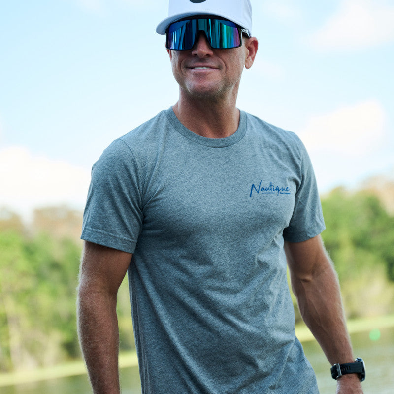 Sunset Vibes Tee - Grey