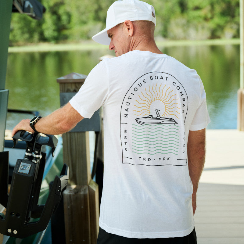 Wavy Days Tee - White