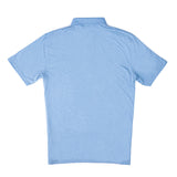 TASC Cloud Polo - Polar Blue Heather