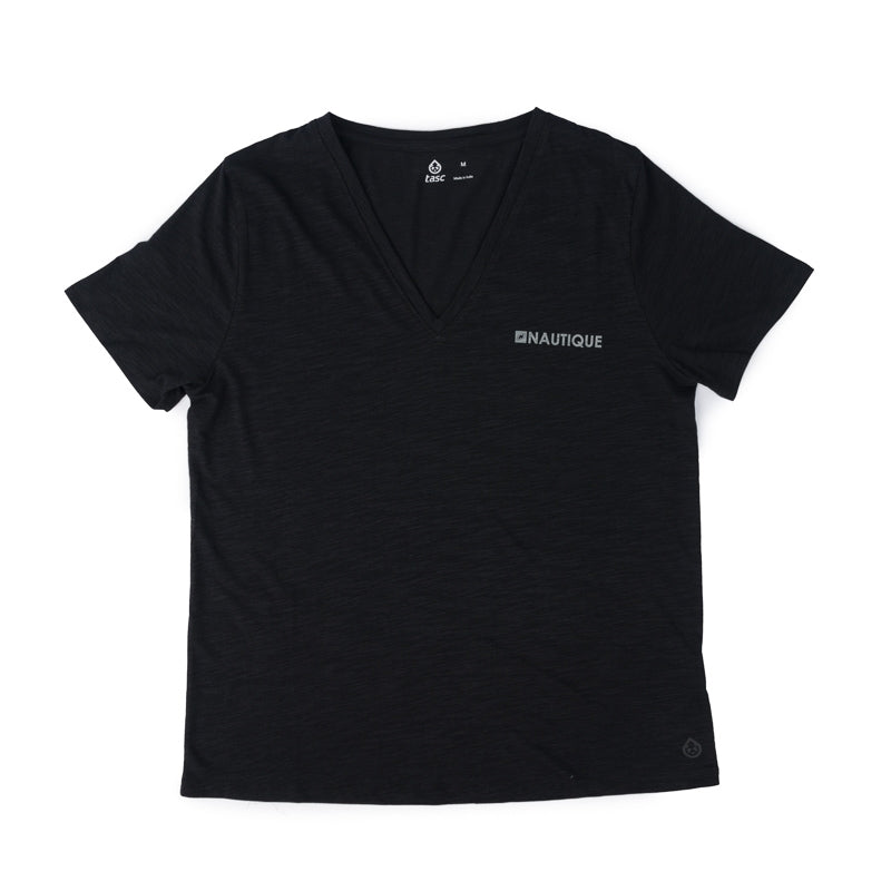 Women's TASC All Day V-Neck Tee - Black