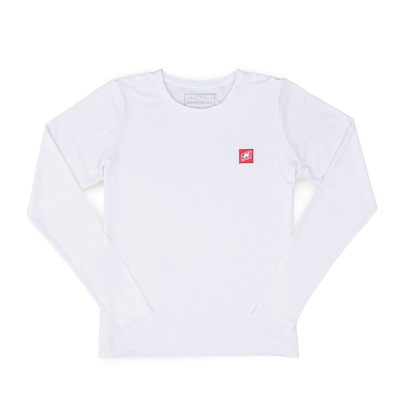 Women's Anetik LS Breeze Tee - White
