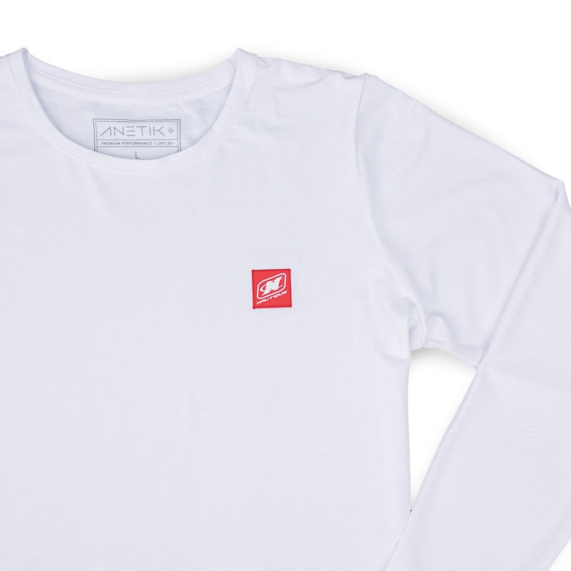 Women's Anetik LS Breeze Tee - White