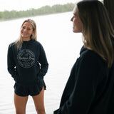 Women's Trade Circle Hoodie - Black