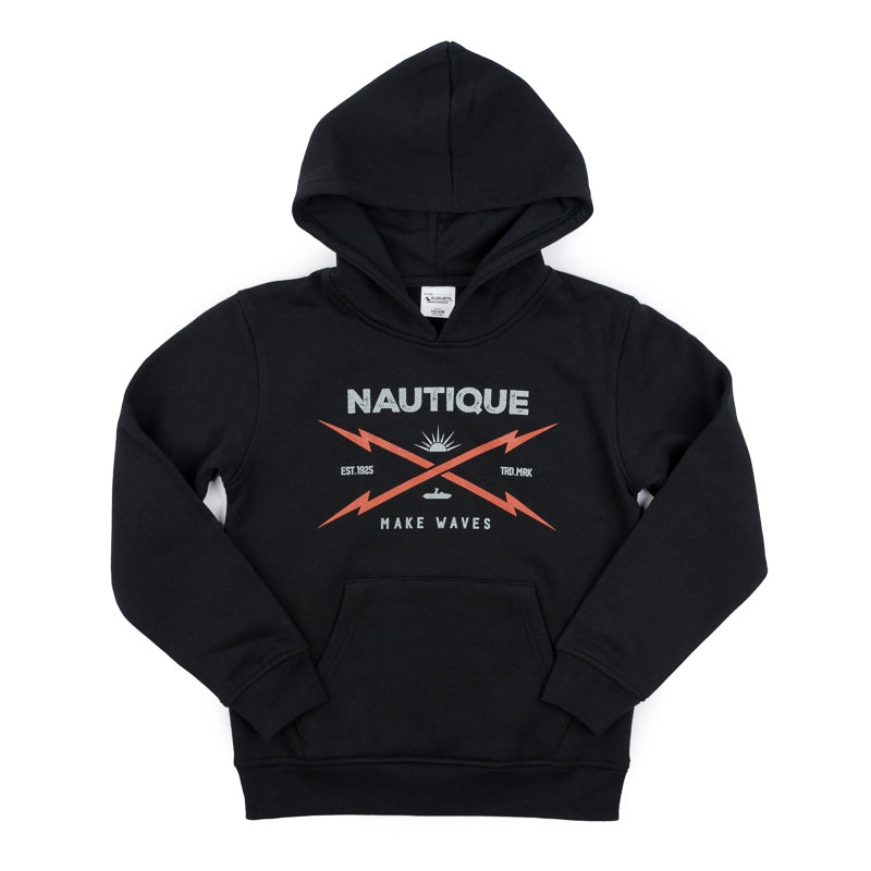 Youth Make Waves Hoodie - Black