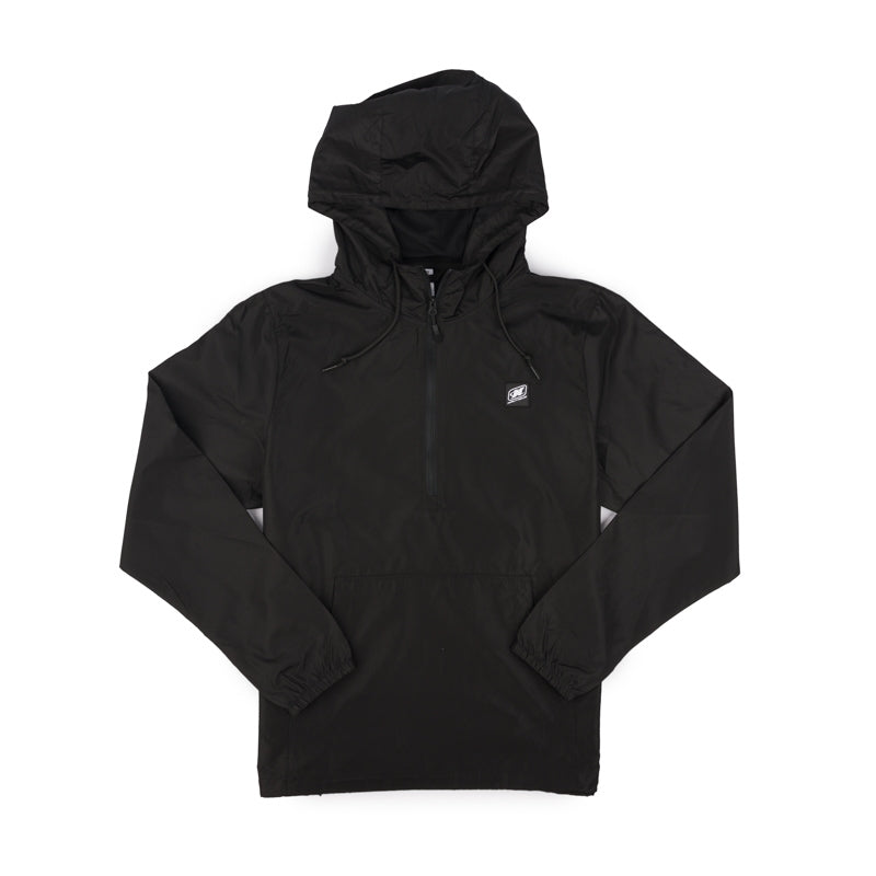 1/4 Zip Wind Breaker - Black
