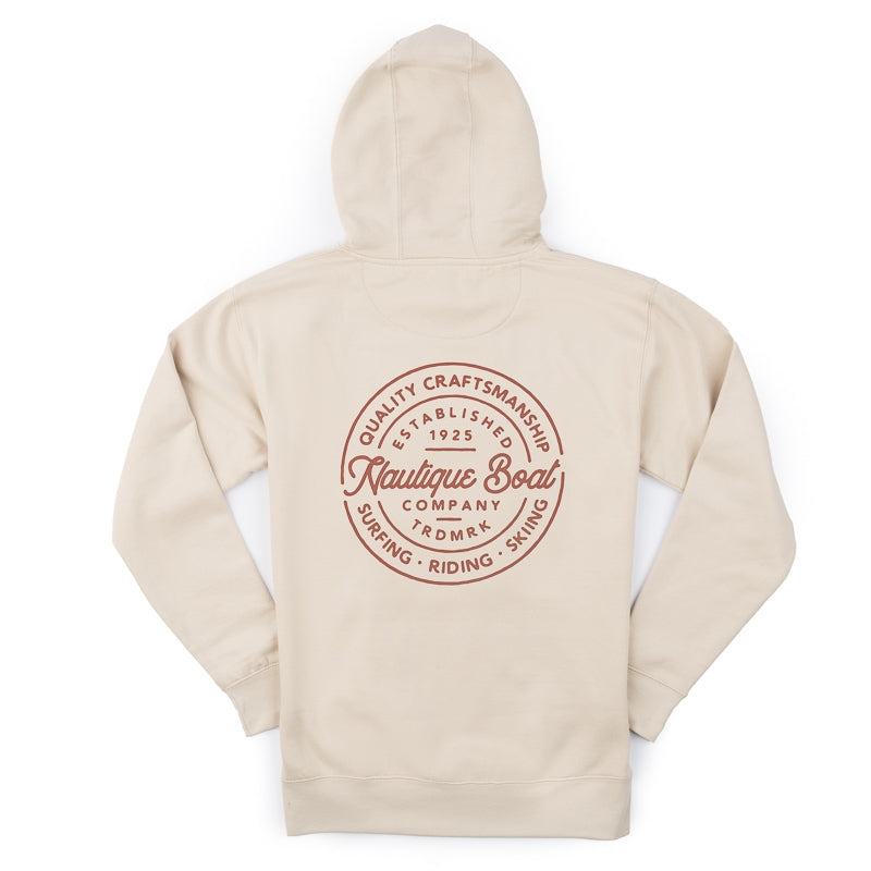 Trade Circle Hooded Sweatshirt - Bone