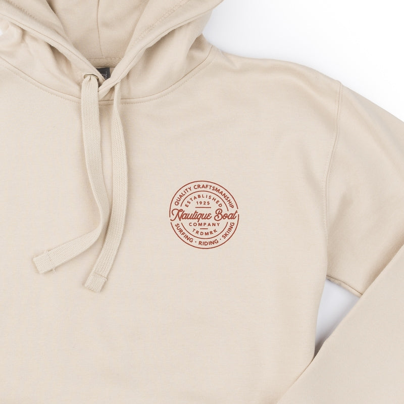 Trade Circle Hooded Sweatshirt - Bone