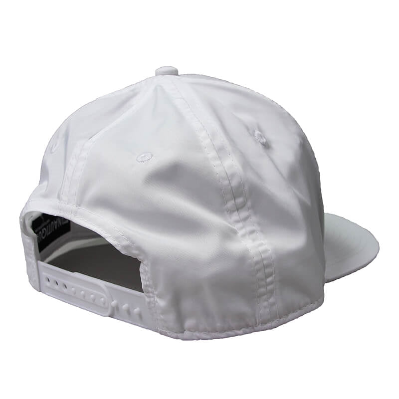 Nylon Performance Cap - White