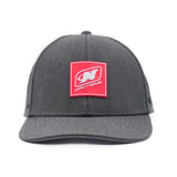 Melin A-Game Cap - Heather Charcoal (Red Patch)