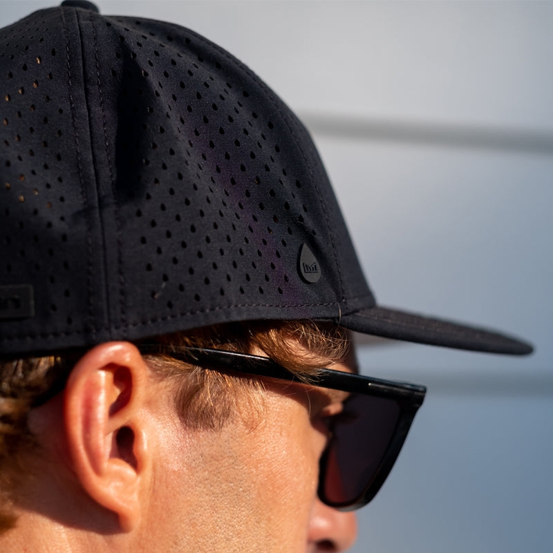 Melin A-Game Cap - Black (Red Patch)