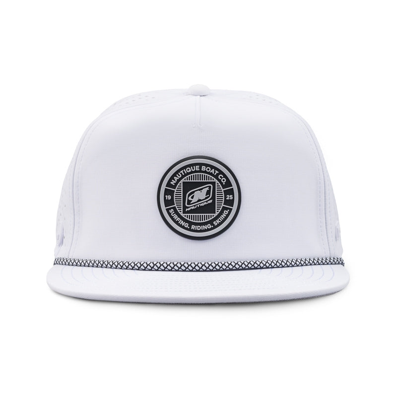 Melin Coronado Cap - White (Black Patch)