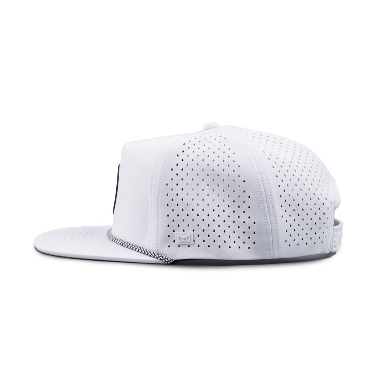 Melin Coronado Cap - White (Black Patch)