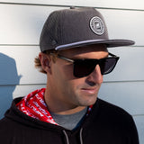 Melin Coronado Cap - Heather Charcoal (Black Patch)