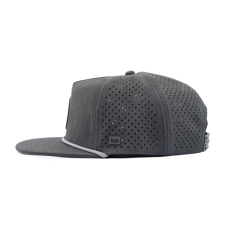 Melin Coronado Cap - Heather Charcoal (Black Patch)
