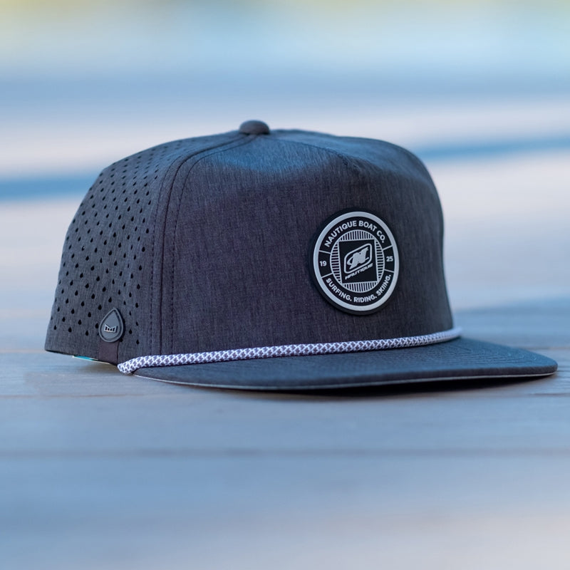 Melin Coronado Cap - Heather Charcoal (Black Patch)