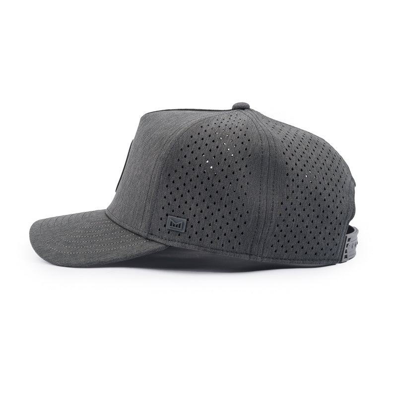 Melin Odyssey Cap - Heather Charcoal (Black Patch)