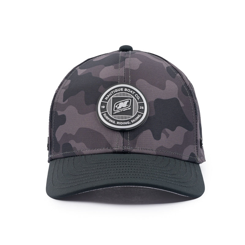 Melin A-Game Cap - Black Camo (Black Patch)